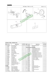 Optional items & kits 40