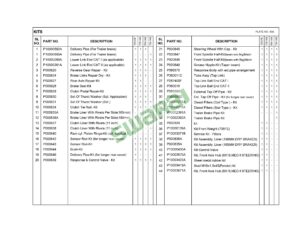 Kits 735FE, 735XM, 834XM,724XM